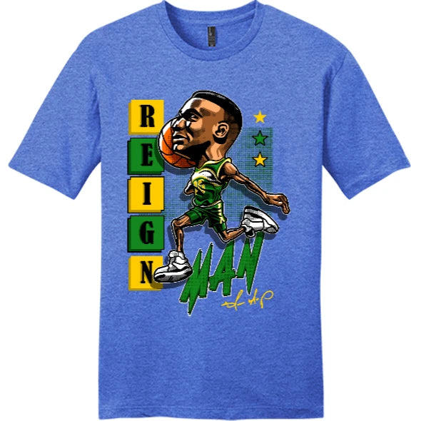 NEW STREETWEAR ON DEMAND TOON REIGN MAN Tee Shirt ROYAL FROST SM-4XL MADE IN USA