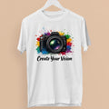 Create Your Vision Photography T-Shirt Lifestyle Travel Photographer Gift