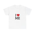 I  ME T-Shirt | Self Love Tee, Minimal Heart Design