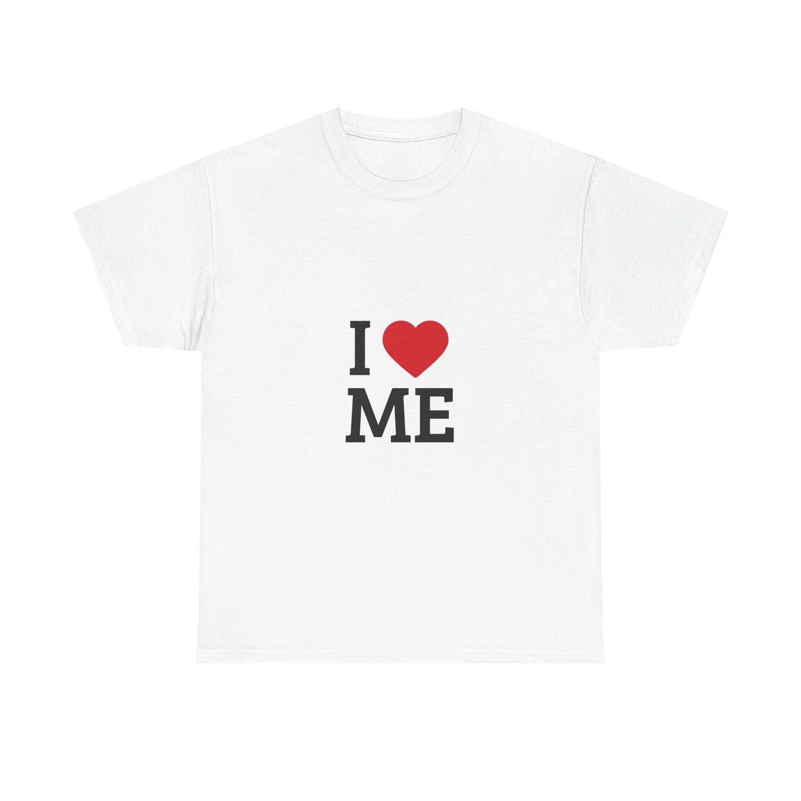 I  ME T-Shirt | Self Love Tee, Minimal Heart Design