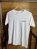 Norse Projects White Logo T-Shirt – Size M – Small Chest Print -Made In Portugal