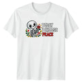Today I Choose Peace T-Shirt Skeleton Aesthetic Inspirational Gift