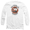 Bruce Lee Jeet Kune Long Sleeve T-Shirt S-2XL, White