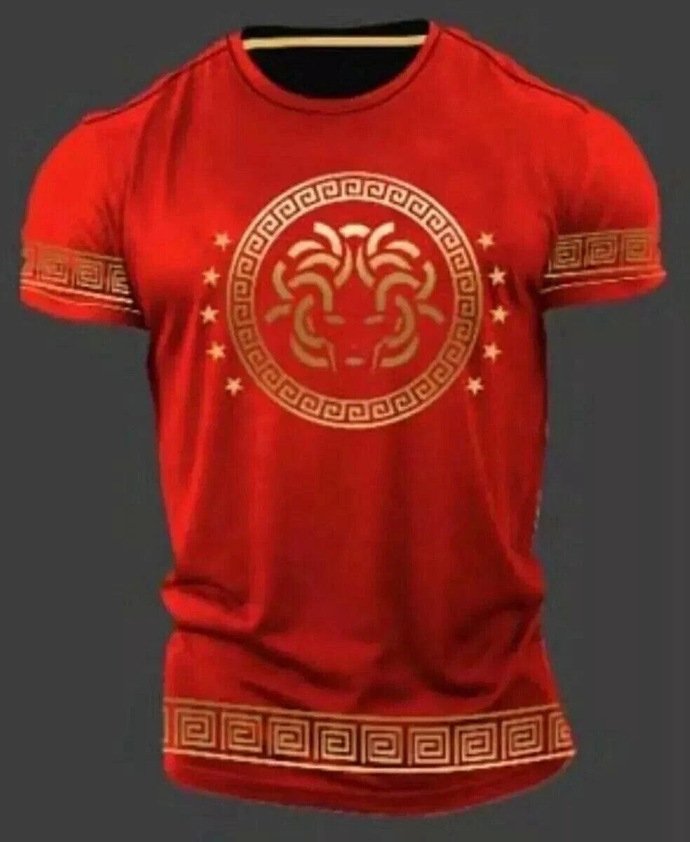 Men's Cotton T Shirt,Italian Style,Slim Fit,Stretch S M…..A4.A