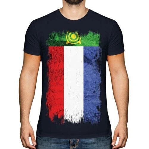 KHAKASSIA GRUNGE FLAG MENS T-SHIRT TEE TOP FOOTBALL GIFT SHIRT CLOTHING JERSEY