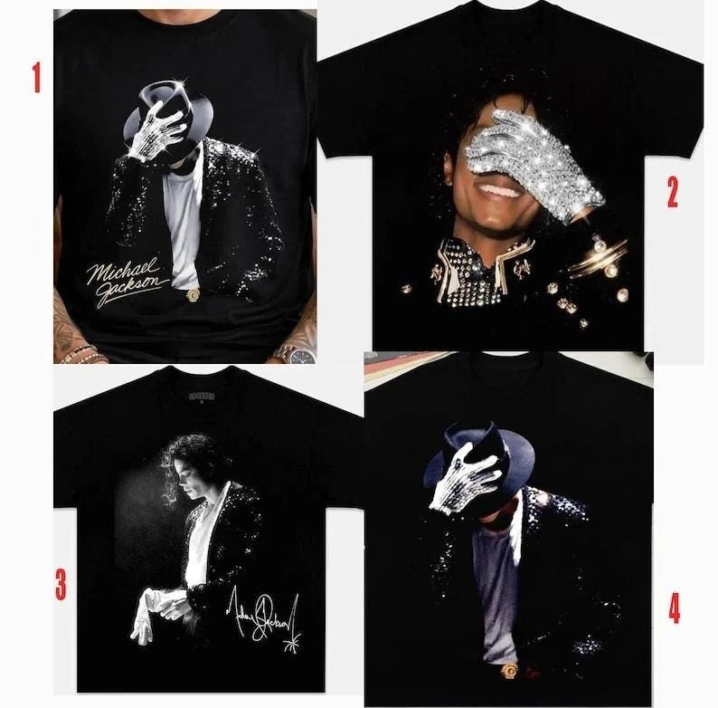 Michael Jackson Michael 2026 Movie T shirt, Reprint