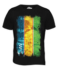 KARAKALPAKSTAN GRUNGE FLAG MENS T-SHIRT TEE TOP FOOTBALL GIFT SHIRT CLOTHING
