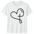 My Heart Belongs To Jesus T-Shirt Minimalist Faith Christmas