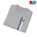 South Carolina State Flag Minimalist Stripes Monogram Tee Shirt Men Women Unisex