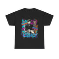 Urban Legacy Neon Graffiti T-Shirt Vintage Portrait Streetwear Vaporwave Tee