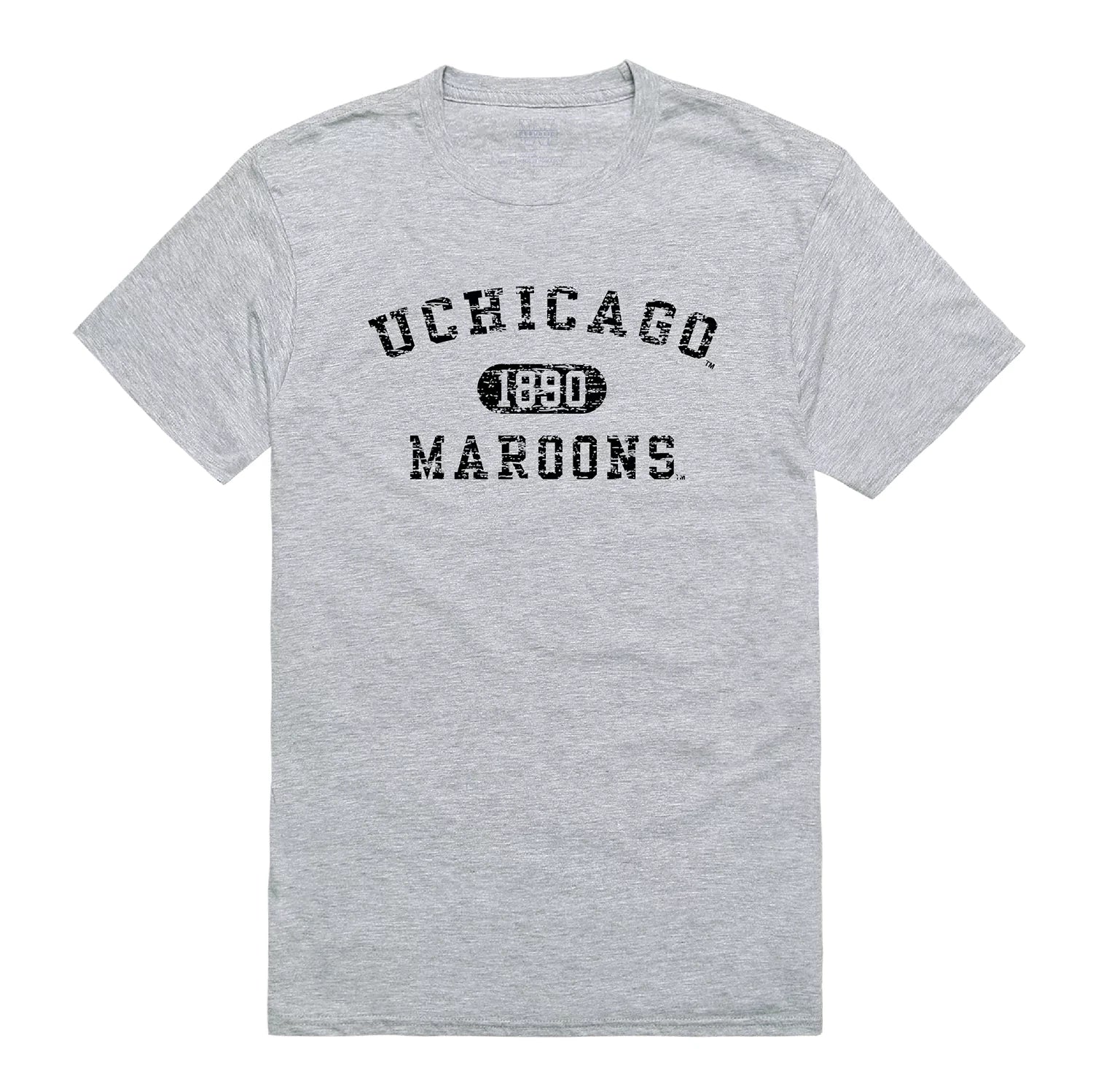 University of Chicago Maroons  NCAA Distressed Arch College Tee T Shirt