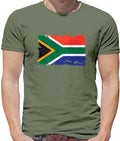 South Africa Grunge Flag Style - T-Shirt - Cape Town Country Travel Gift