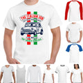 THE ITALIAN JOB T-SHIRT Mens Funny Mini Cooper Movie Classic Car Michael Cane