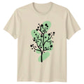 Minimalist Abstract Tree Nature T-Shirt Botanical Art Nature Birthday Gift