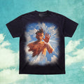 Glass Heaven Abstract Graphic T-Shirt Surreal Artistic Streetwear Tee S-5XL