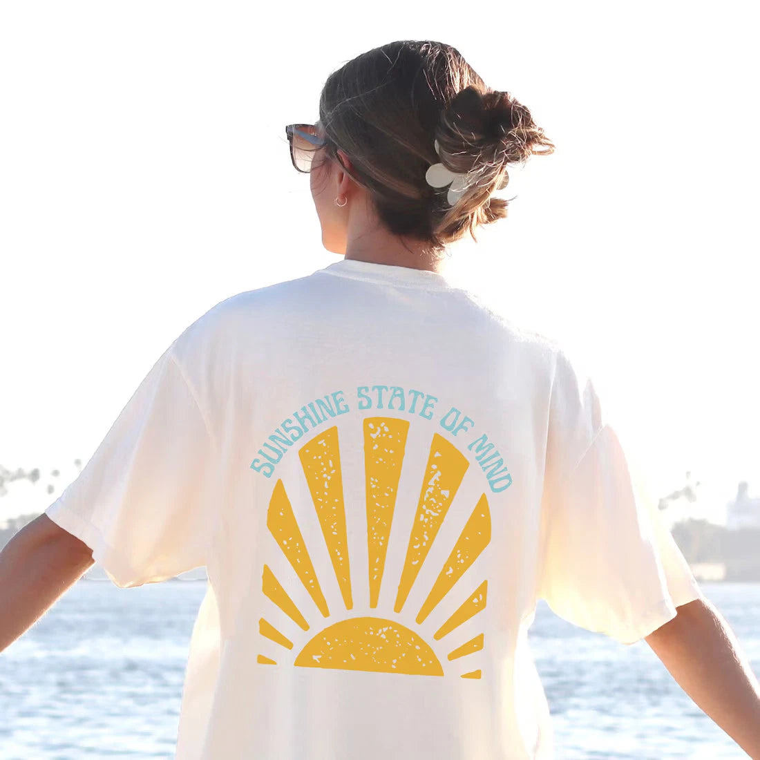 Sunshine Shirt, Coastal Tshirt, Trendy Girls Shirt, Summertime Shirt,