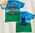 Grateful Dead Bus on Tour M, L, XL, 2XL Tie Dye T-Shirt