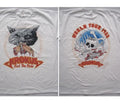 Krokus - Eat The Rich Tour '83 T-shirt 2 side White short sleeve tee
