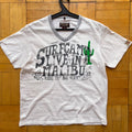 Marlboro Classics XX Extra Series Surfcamp Malibu V-Neck Tee Italy Slub L