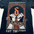 Shinedown Shirt Band Men's Sz Small Tour 2015-16 Cut The Cord Post-Grunge