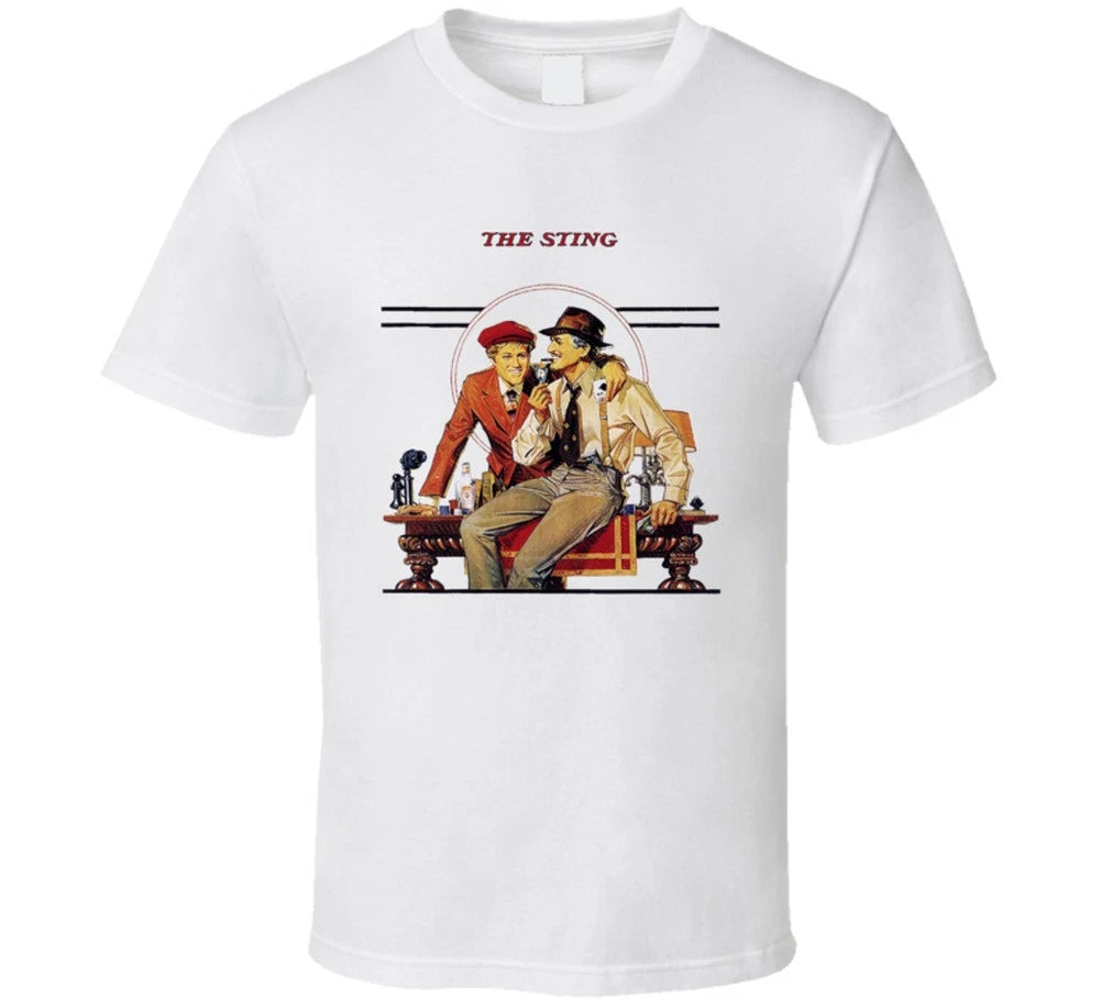 The Sting Paul Newman Movie Old School T Shirt