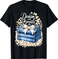 Denim with Pearls Mother’s Day Outfit for Stylish T-Shirt