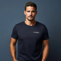 Men's Short Sleeve T-Shirt L'ORIGINAL HEART Navy Blue