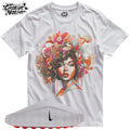 Shirt To Match Mind 001 Slide Light Smoke Grey Unisex Tee Afro Shirt
