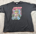 Samurai Frog Relaxing On A Lake Aesthetic Animal Graphic T-Shirt