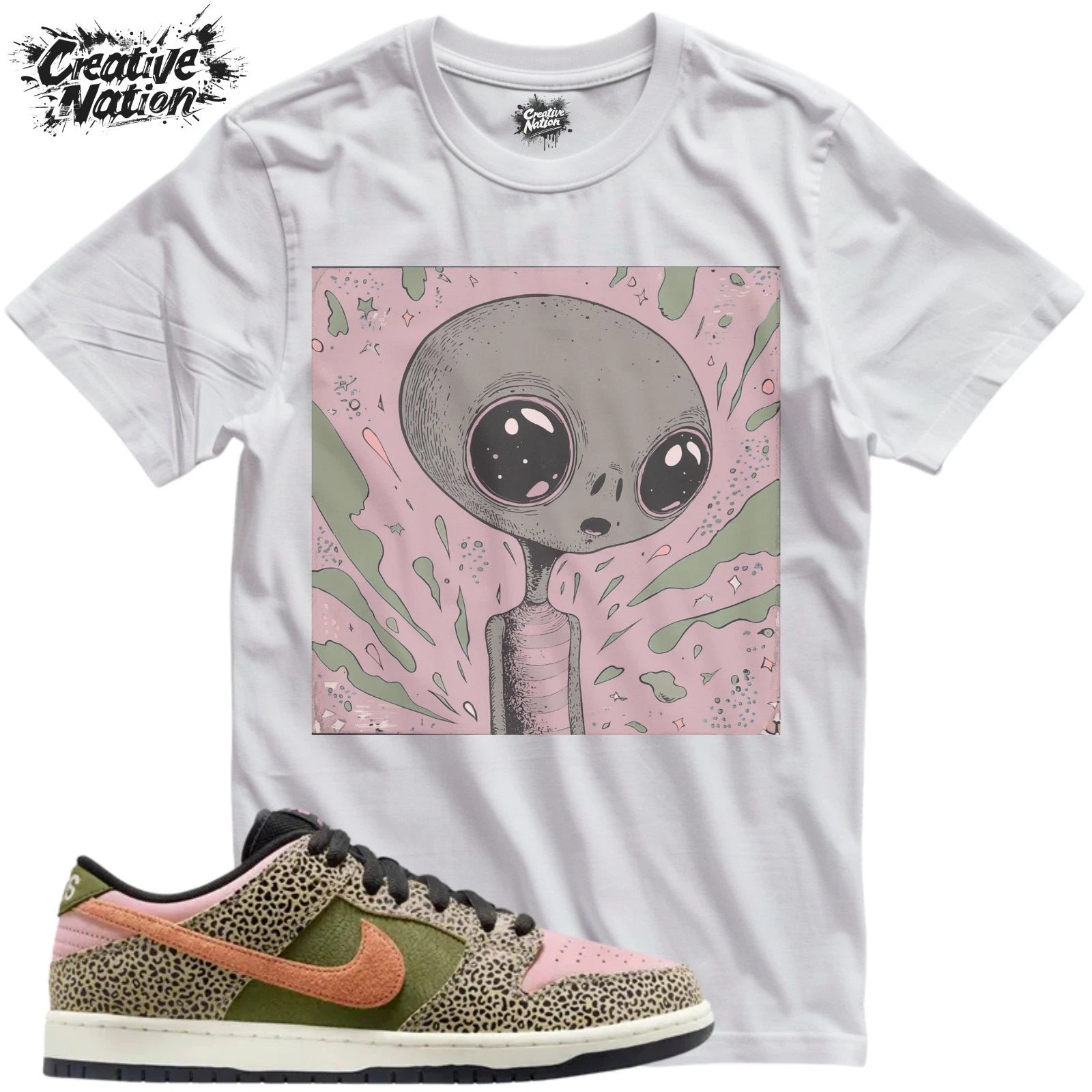 Shirt To Match Unisex Tee Sneaker Shirt Alien Shirt