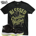 Shirt To Match 11 Black Barely Volt Unisex Tee Sneaker Shirt Blessed Shirt