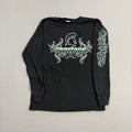 Vintage Michigan State Spartans Shirt Men's Medium Black Cyber Grunge y2k MSU