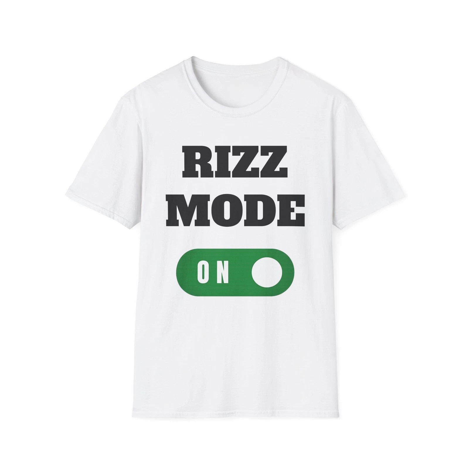 Rizz Mode On Unisex Softstyle T-Shirt | Cool Casual Wear, Gift, Trendy [...]