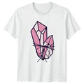 Pink Crystal Healing Gemstone T-Shirt Boho Aesthetic Spiritual Birthday Gift