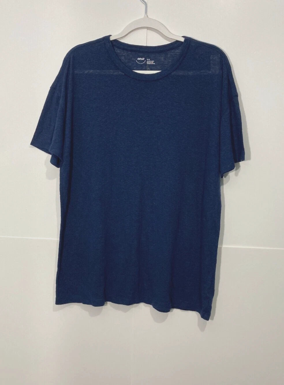 Aerie Men's T-shirt Short sleeve Lightweight Comfort Blue Size M/M New
