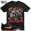 Shirt To Match Rising Unisex Tee Sneaker Shirt Bear Shirt For Sneaker Tee Outfit