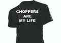 T-Shirt "Choppers Are My Life" Biker Bobber V2 V8 V12 HD Rockabilly Size 3-5XL