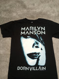 Marilyn Manson Born Villain Graphic Shirt 2012 Hey Cruel World Tour SM (L118)