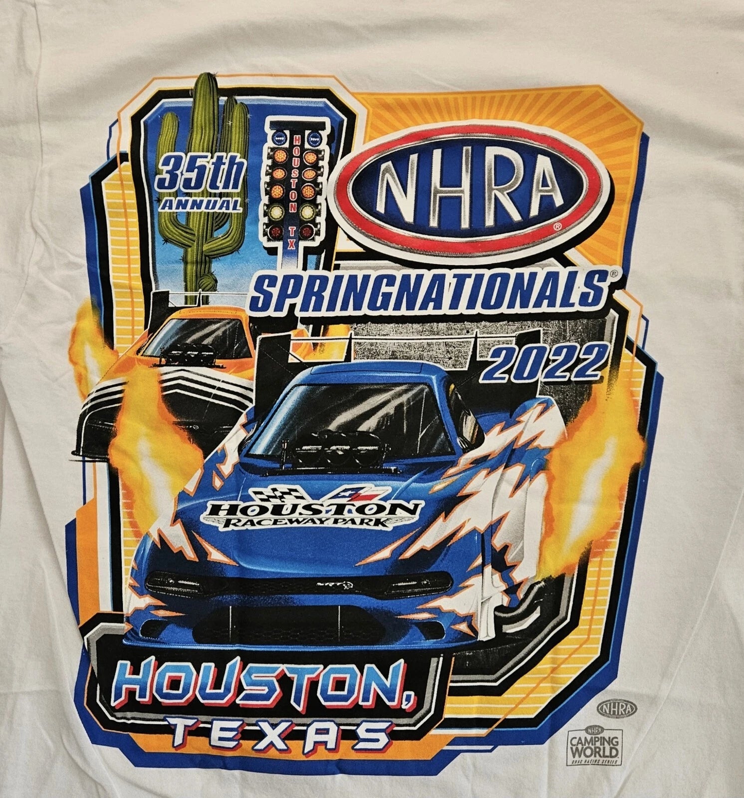 NHRA Drag Race 2022 Spring Nats (035) Houston T-shirt.