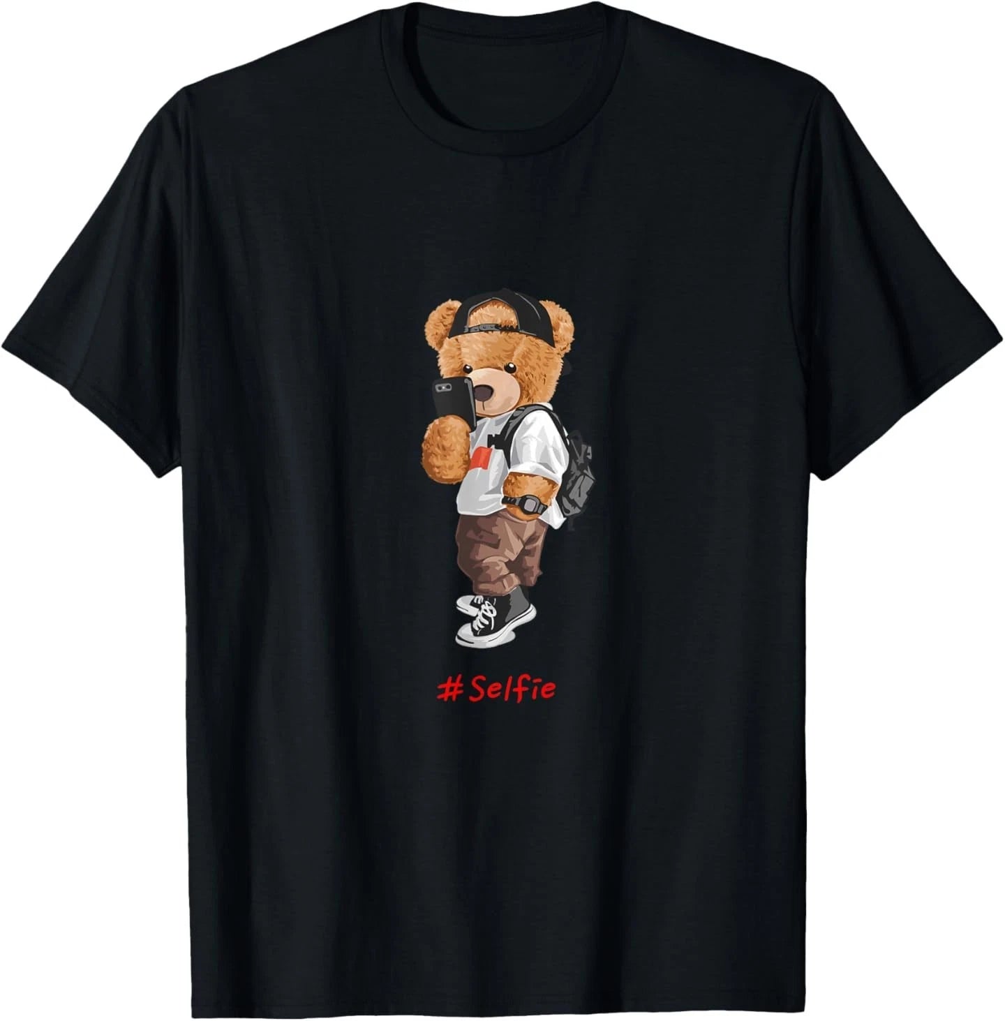 Teddy Bear Graphic Cool Designs Funny T-Shirt