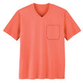 Men's Pocket V-Neck Tee, Melon, MED
