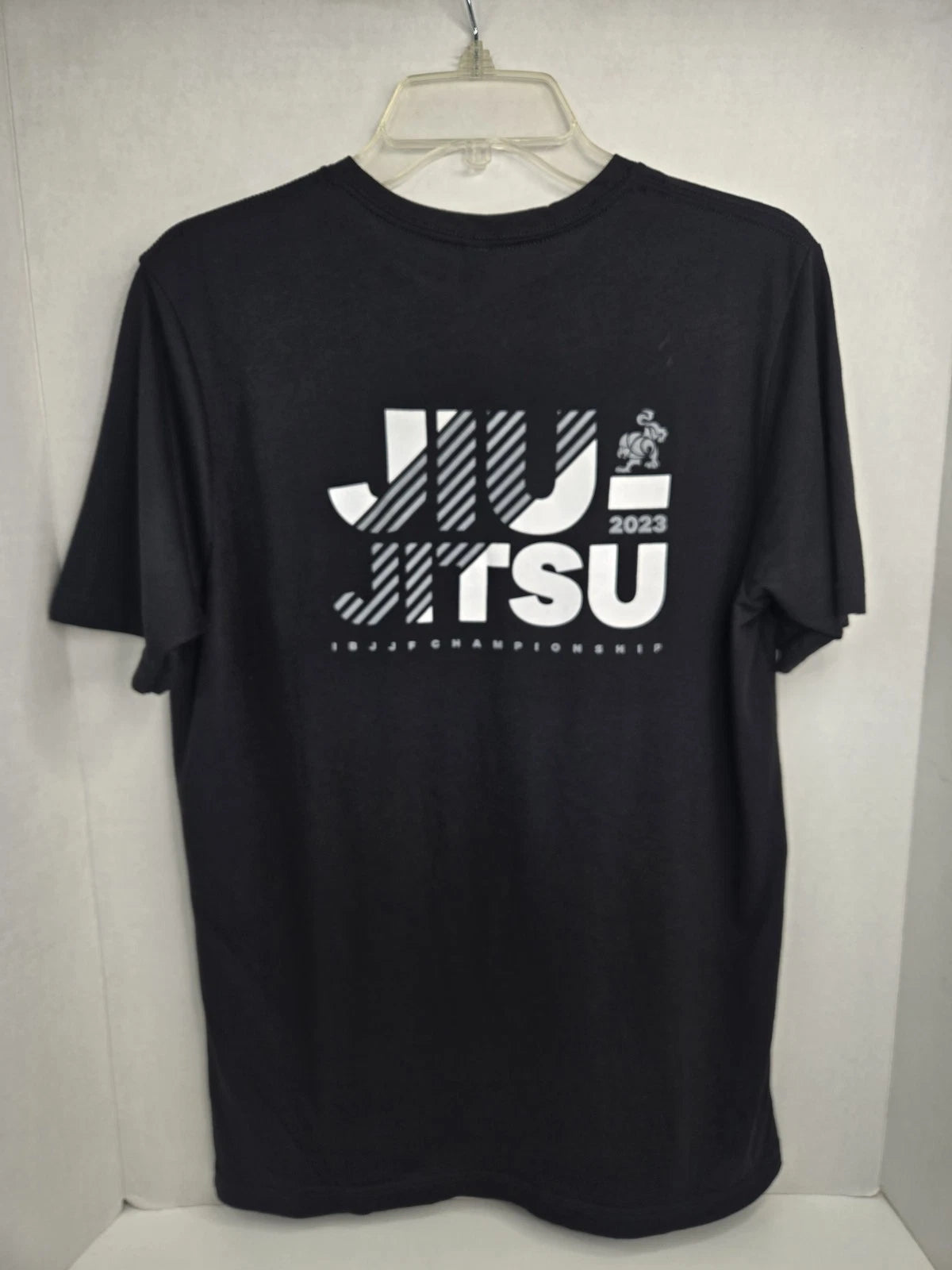 IBJJF Jiu-jitsu T-Shirt Mens Medium Black 2023 Shirt BJJ Competition