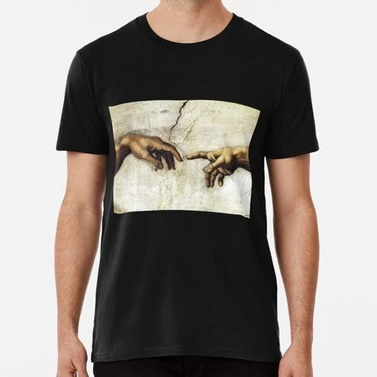 The Creation Of Adam Size S to 5XL Made in the USA T-Shirt
