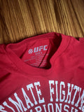 UFC 1993 Ultimate Championship Men's Red Tee Shirt Size S