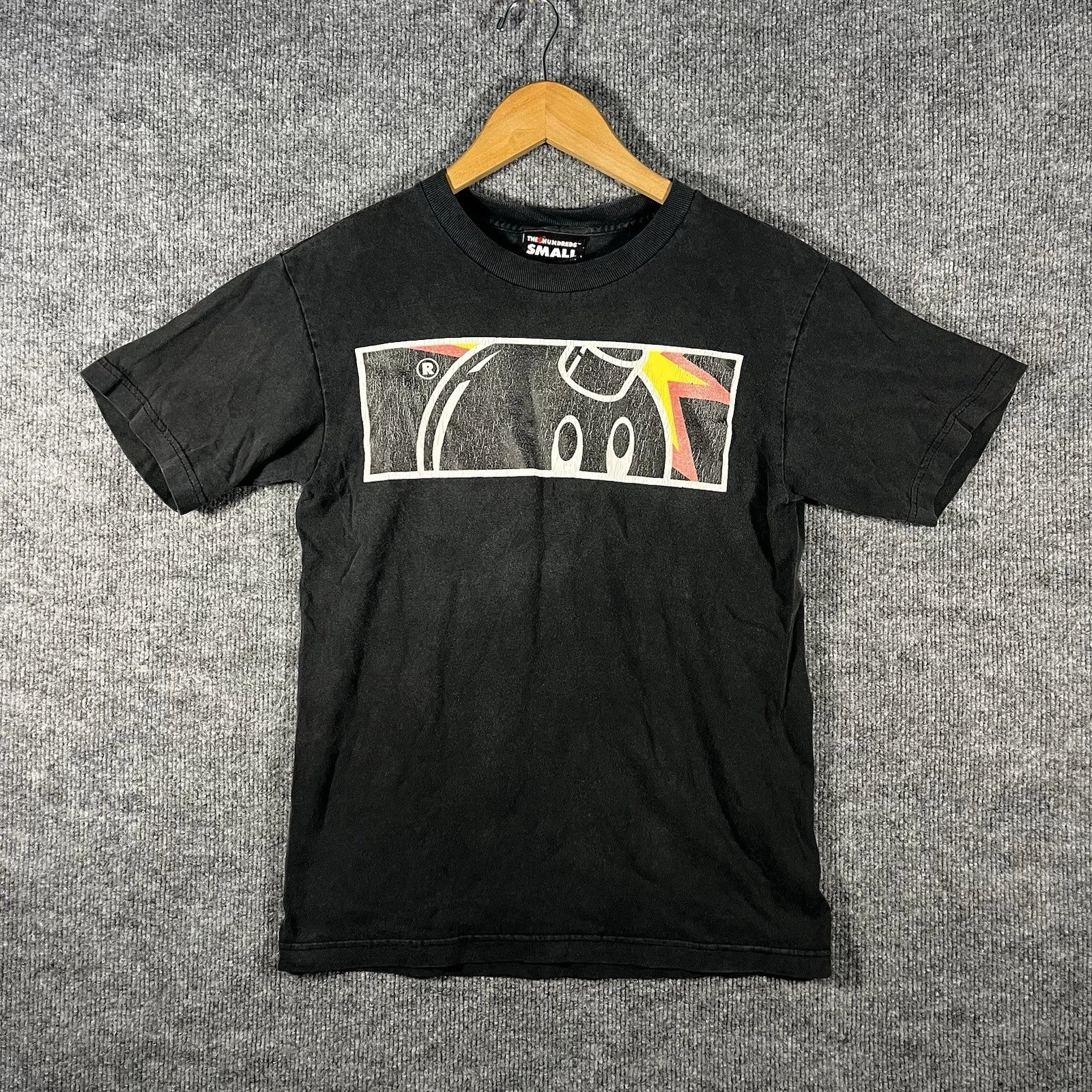 Vintage The Hundreds Adam Bomb T-Shirt Mens Small Box Logo Bogo Streetwear Skate