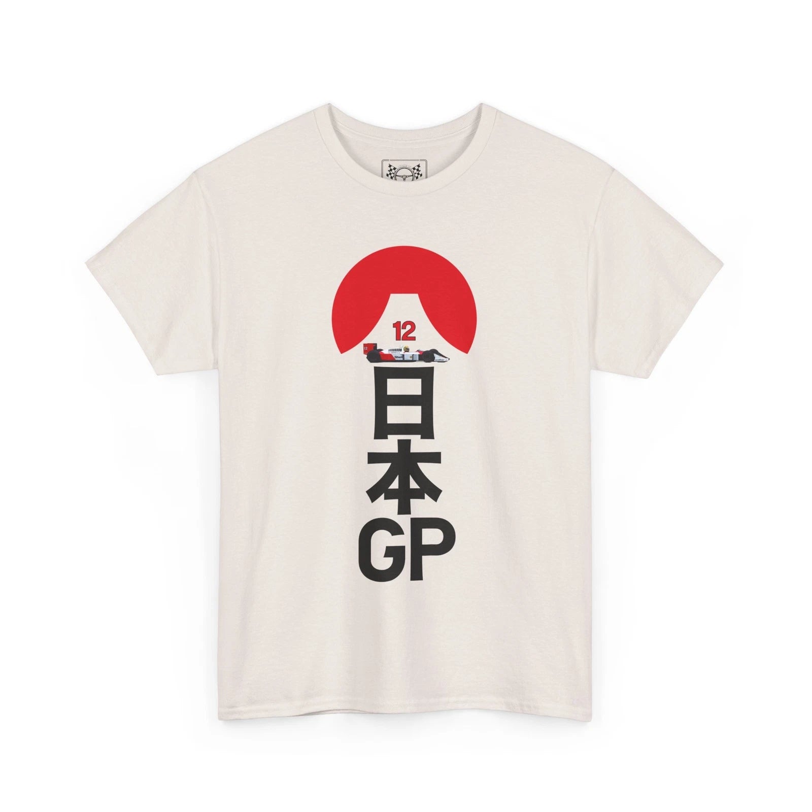 Ayrton Senna Japanese GP T-Shirt - Formula Racing Tee - Rising Sun Shirt Gift