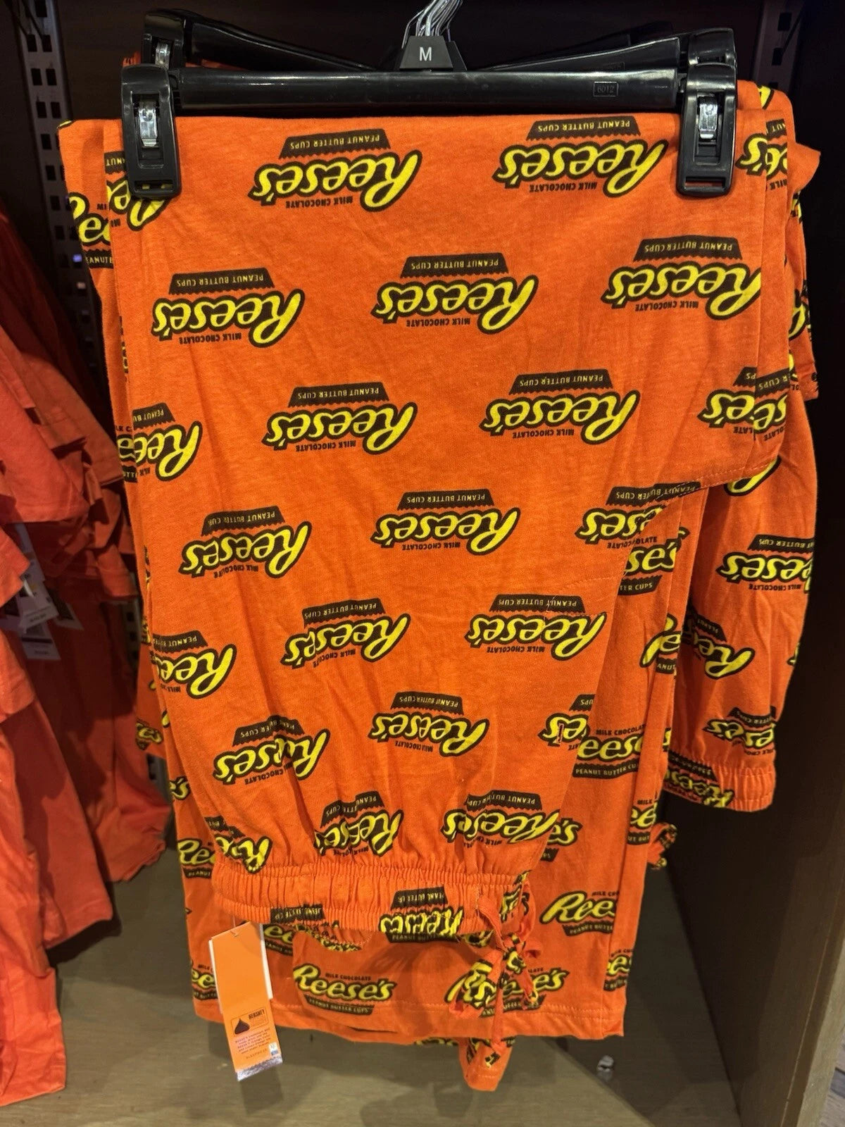 Hershey's Chocolate World NYC x Reeses Peanut Butter Cup Adult Pajama Pants