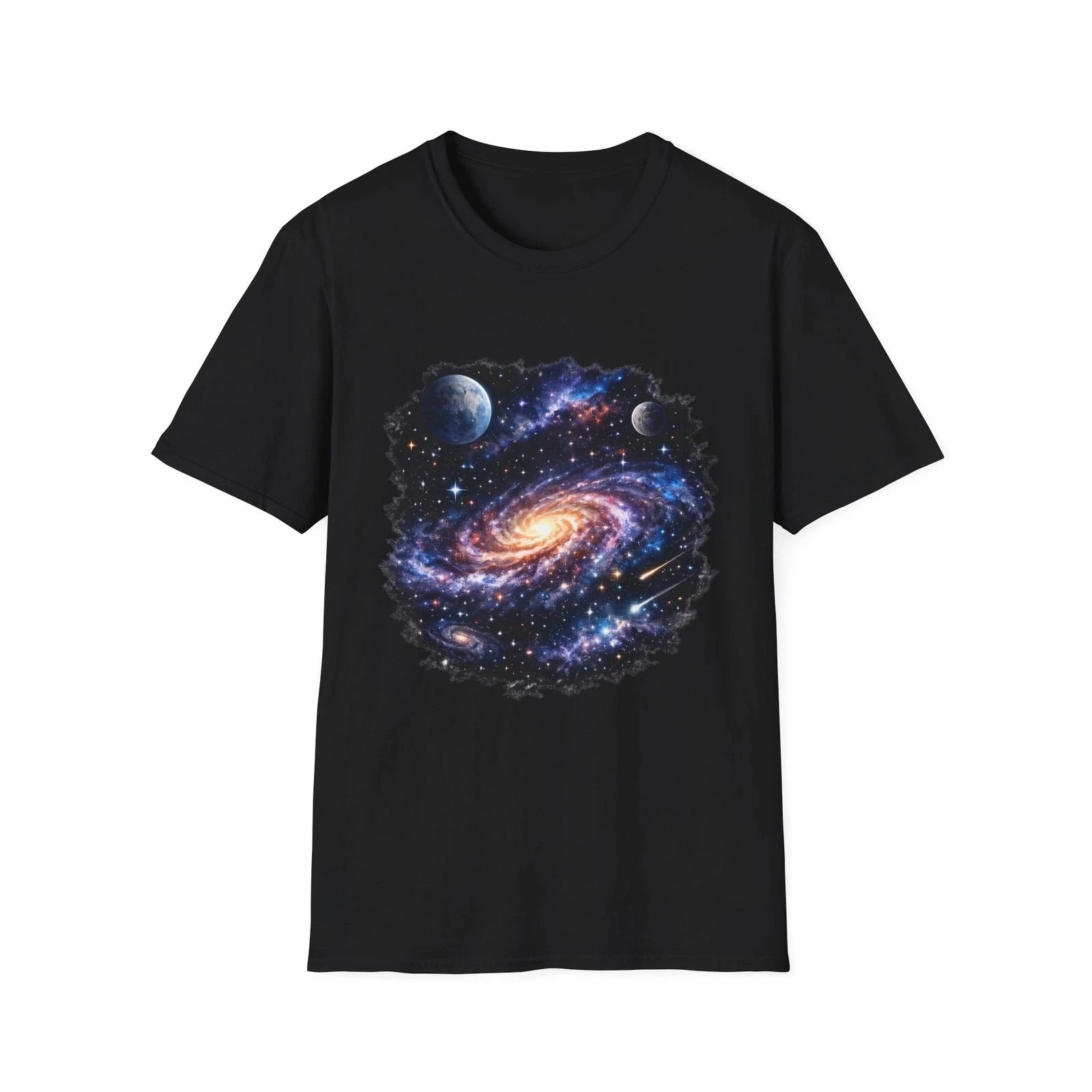 Galaxy Space T-Shirt | Celestial Aesthetic Graphic Tee | Unisex Gildan Softstyle