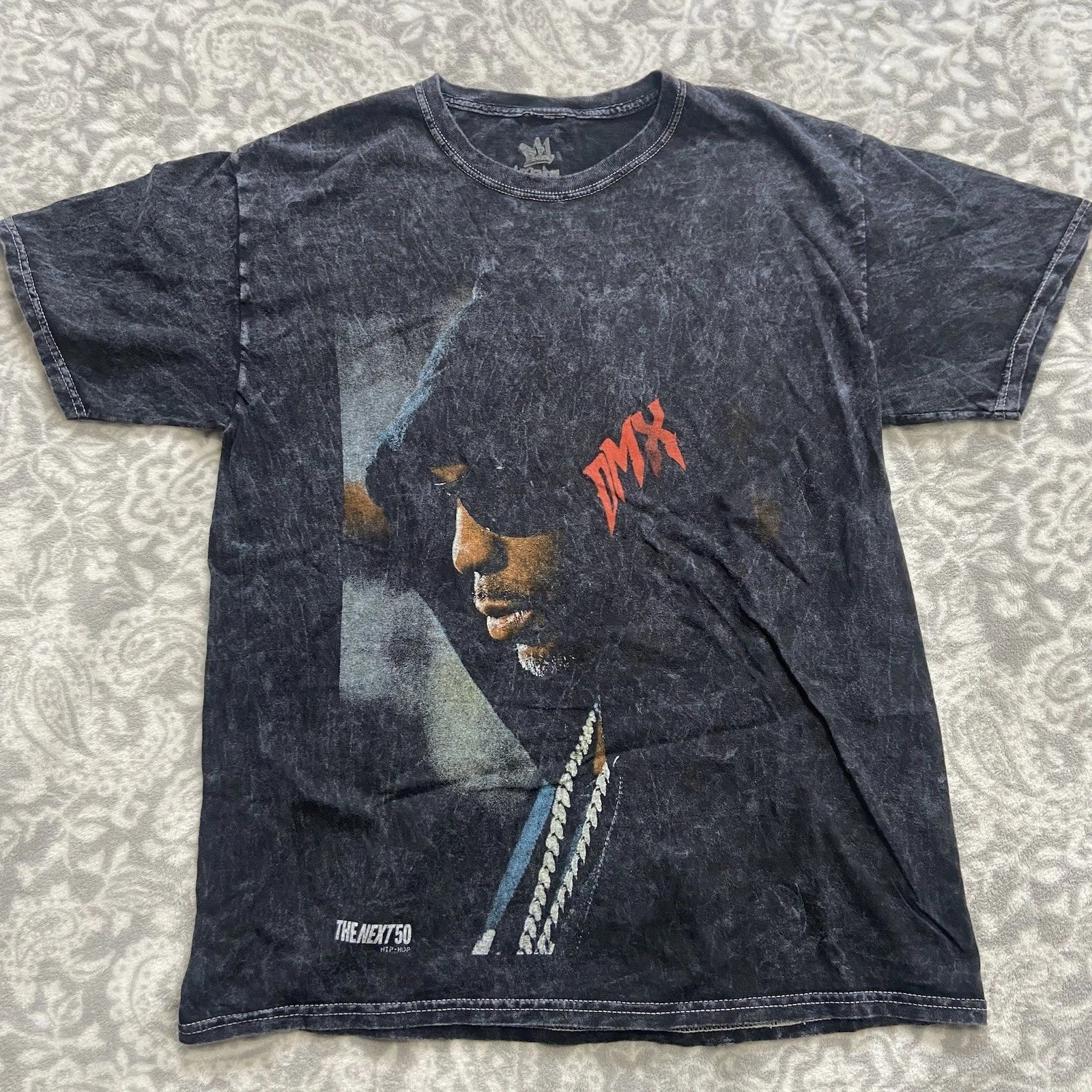 Remake DMX Rap Hip Hop 90s Basic Style T shirt Unisex Classic M