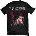 PIG DESTROYER Terrifyer (Black) T-Shirt NEW! Relapse Records TS2879